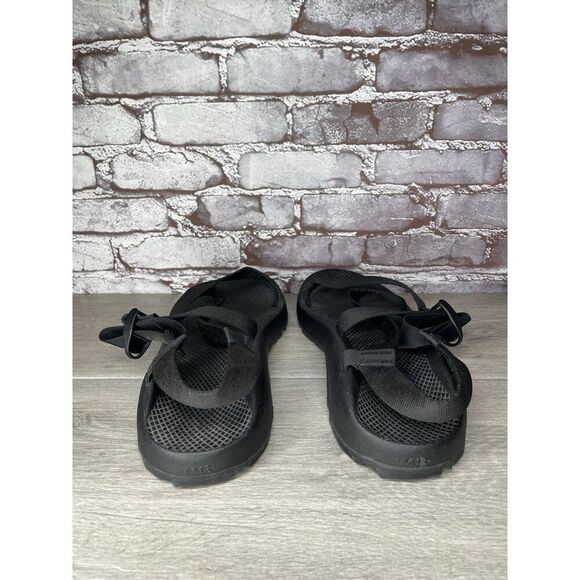 Chaco Z/Cloud Vibram Black Nylon Hiking Trail AnkleStrap Sandals Men 13M US/46EU - Picture 5 of 16